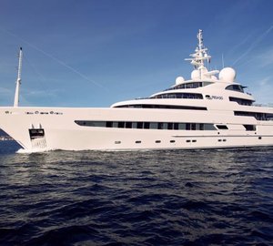 Pegaso superyacht - side view