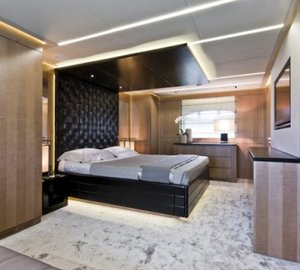 Pershing 108 Superyacht -Master cabin