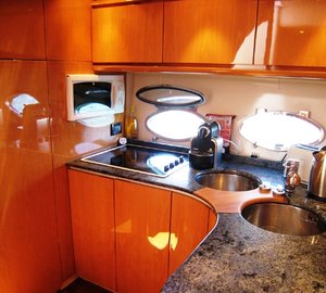 Pershing 73 Galley