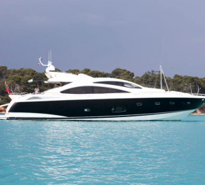 Phantom Sunseeker Luxury Yacht External View