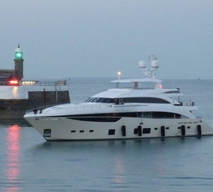 Princess 40M superyacht X5 - Image credit to Oceanskies Limited