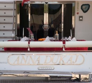 Princess Anna Dukaj aft deck