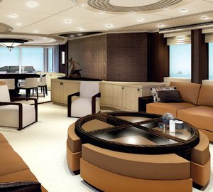 Project Galatea Yacht - Saloon