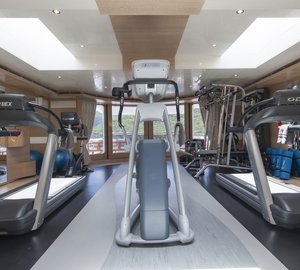 Quattroelle Yacht - Gym Photo by Klaus Jordan