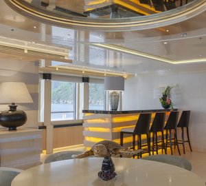 Quattroelle Yacht - Owners Saloon Photo by Klaus Jordan