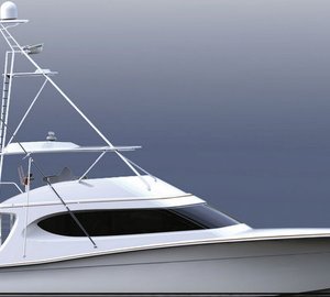 Rendering of Hatteras motor yacht GT70
