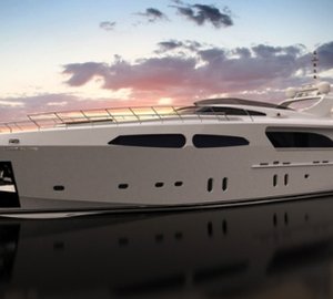 Rendering of Jafe Tica Yachts by Dragon Yachts
