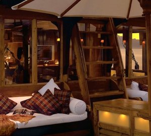 Romantic evenings to be enjoyed while chartering yacht SILOLONA in Indonesia