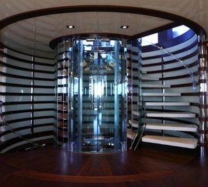 Rossinavi superyacht 2 Ladies - Staircase