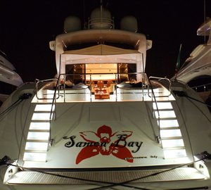 SAMOA BAY - Aft view