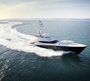 SATU Yacht by Satu Marine at full speed