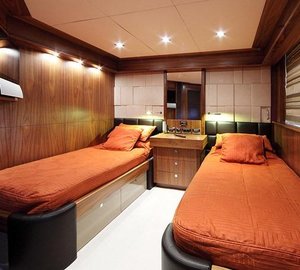 SIMPLE PLEASURE - Twin cabin credit Sunseeker Yachts