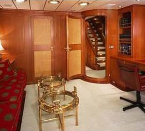 SY ANDROMEDA LA DEA - Master stateroom study