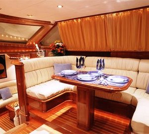 SY LIBERTAS -  Pilothouse Dining
