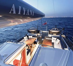 Sail Yacht AIYANA - Aft Deck