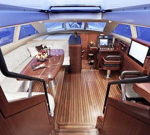 Sail Yacht AIYANA - Pilothouse