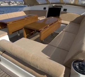 Sail Yacht DHARMA -  Cockpit Seating