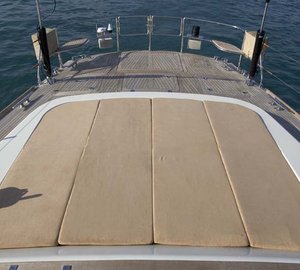 Sail Yacht DHARMA -  Sunpads Aft