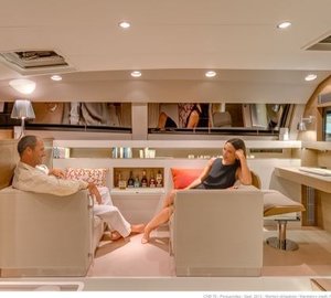 Sail Yacht LEO -  Salon Couches