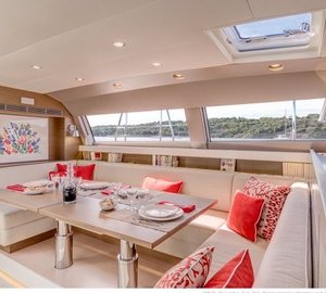 Sail Yacht LEO -  Salon Dining
