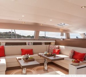 Sail Yacht LEO -  Salon Seating