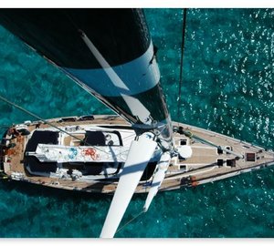 Sail yacht BILLY BUDD - Deck From Above