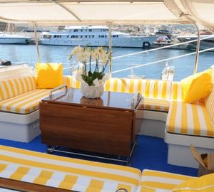 Sailing Yacht Billy Budd 2 -  Cockpit Table