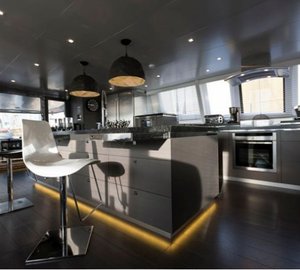 Sailing Yacht Cartouche Interior - A Blue Coast 95 Catamaran - Photo Credit Gilles Martin-Raget