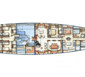 Sailing Yacht Marie Plans