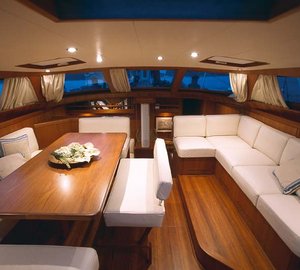 Sailing Yacht SKIP N BOU - Deck Saloon