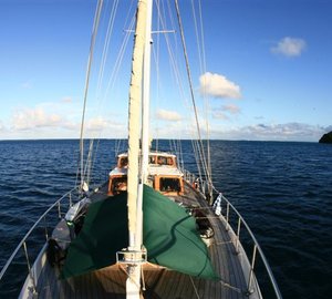 Sailing Yacht TAU -  Looking aft