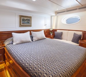 Sailing yacht ATALANTE - VIP Cabin - Photo by Silken