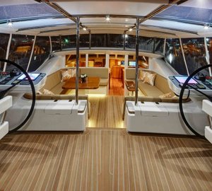 Sailing yacht Antares III - Cockpit 2