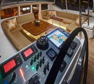 Sailing yacht Antares III - Cockpit