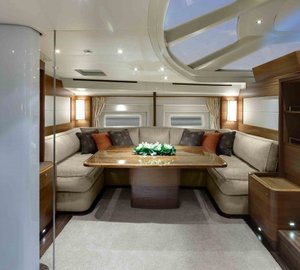 Sailing yacht Antares III - Lower Salon Dining