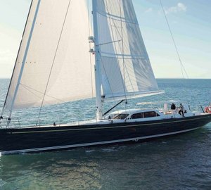 Sailing yacht Antares III designed by Dixon Yacht Design and built by Yachting Developments