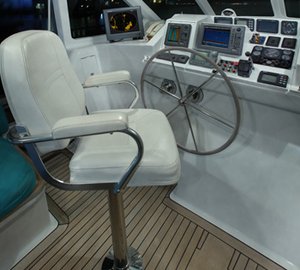 Sailing yacht KE-AMA II -  Wheelhouse