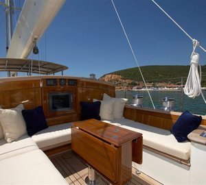 Sailing yacht KEALOHA -  Large Deckhouse
