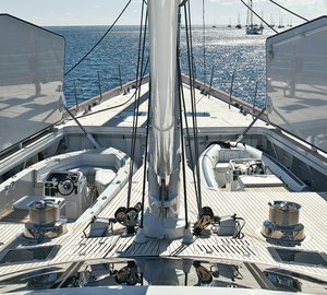 Sailing yacht MONDANGO 3 - Tender Hatches Image by Chris Lewis