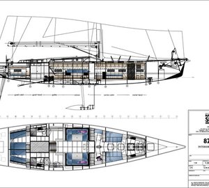 Sailing yacht POLYTROPON II -  Layout
