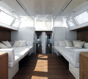 Sailing yacht POLYTROPON II -  Salon Lounging
