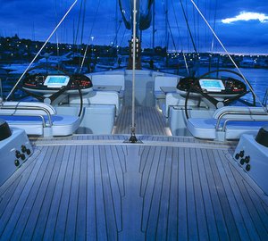 Sailing yacht SILVERTIP- On Deck