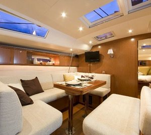 Sailing yacht VOILA -  Salon Dining