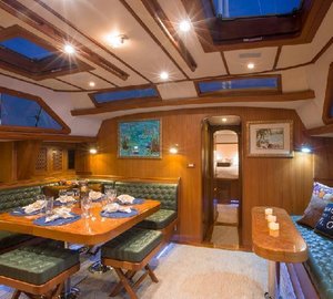 Sailing yacht VOO DOO - Salon looking forward