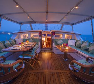 Sailing yacht WHISPER -  Cockpit