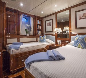Sailing yacht WHISPER -  Twin Cabin