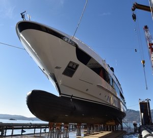 Sanlorenzo 52Steel SEVEN SINS launch 2-680