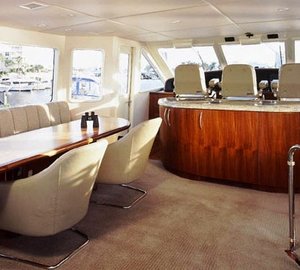 Seacall - Lounge aft of the Helm