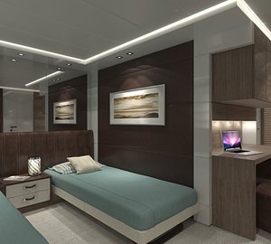 Second Canados 120 Yacht - Twin Guest Cabin