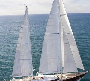 Silvana Yacht under sail